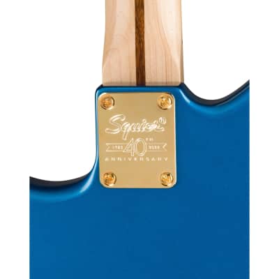Squier 40th Anniversary Jazzmaster Lake Placid Blue image 7