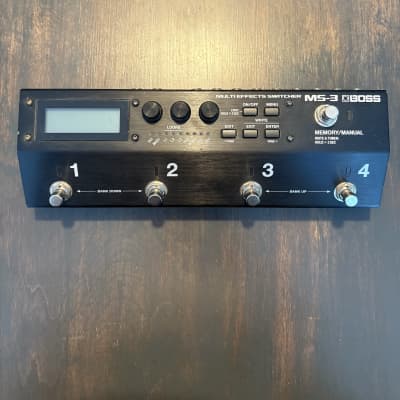 BOSS MS-3 Multi Effects Switcher 【本体のみ】 BOSS MS-3 Multi-Effects Switcher | Guitar Center