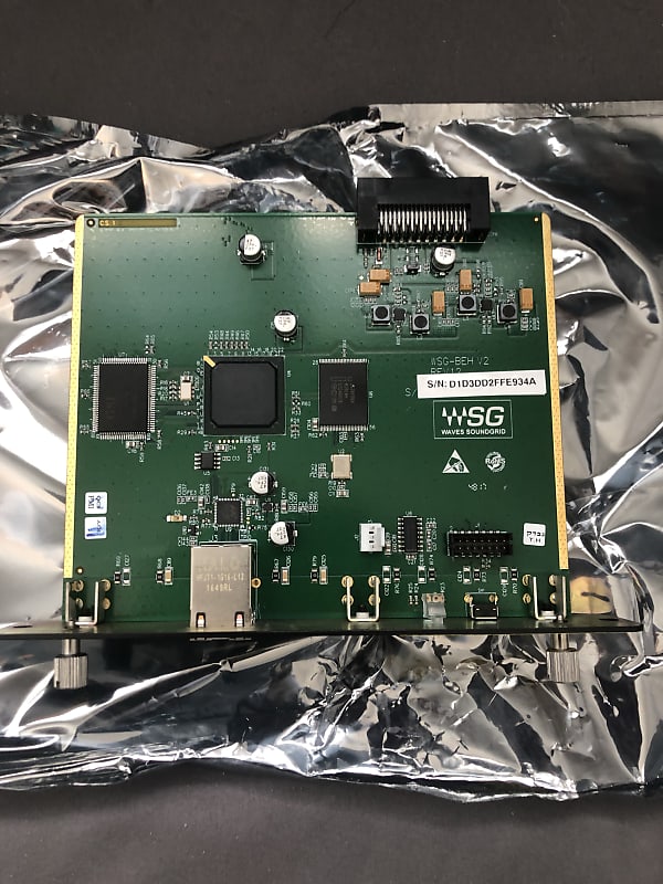 Waves XWSG I/O SoundGrid Interface Card for X32 & M32 Reverb
