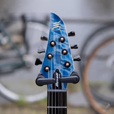 Mayones Duvell Elite 6 in Light Blue Spirit Gloss image 3