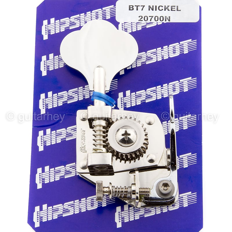 NEW Hipshot BT7 Bass Xtender Key for MIM Made in Mexico Fender Extender  Detuner - NICKEL