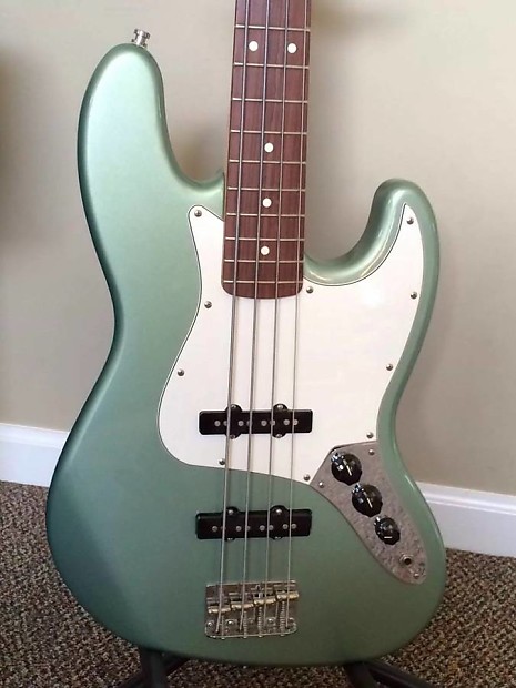 Fender Standard Jazz Bass Rosewood Fingerboard Sage Green Metallic