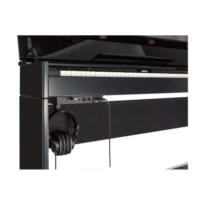Roland DP603 88-Key Digital Home Piano, Polished Ebony image 21