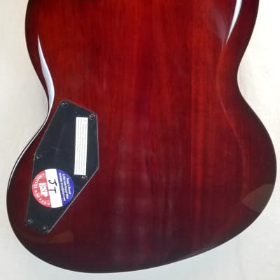 ESP LTD VIPER-256 Electric Guitar, Quilted Maple Top, Dark Brown Sunburst 2022 image 9
