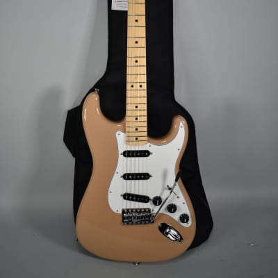 2023 Fender MIJ International Series Stratocaster Sahara Taupe Electric Guitar w/Bag image 1