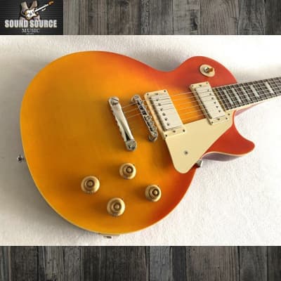 Epiphone Limited Edition 1959 Les Paul Standard Electric Guitar - Aged Honey Fade Sweetwater Exclusive image 1