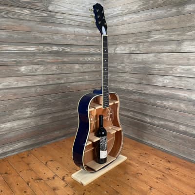 Franklin Guitar Works Custom Acoustic Guitar Wine Rack (#15) image 2