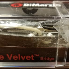 DiMarzio DP176BK True Velvet Single Coil Bridge Pickup