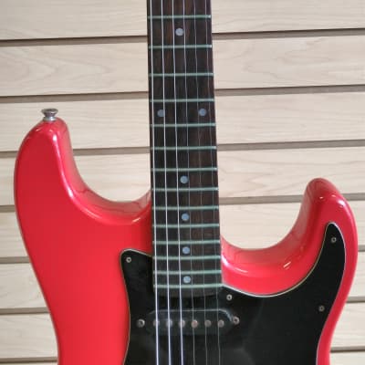 Sierra Strat Copy Red Electric Guitar image 2