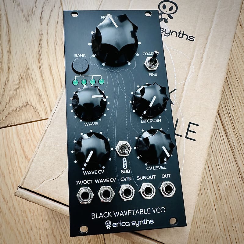 Erica Synths Black Wavetable VCO