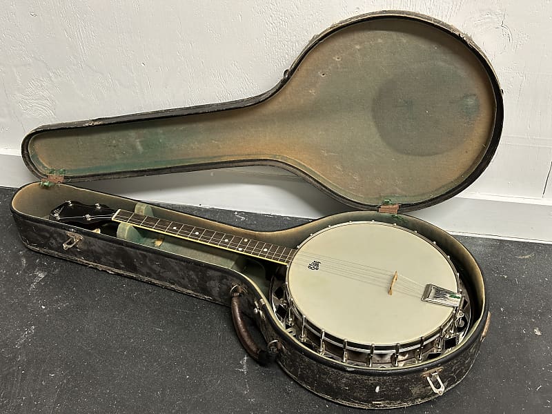 Gibson TB-1 11” 1920s Brown Tenor Banjo image 1