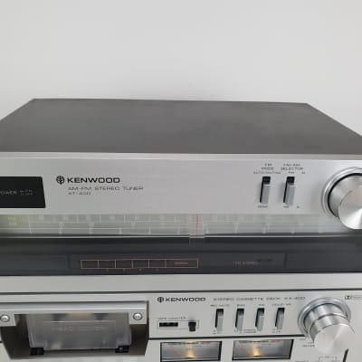 Kenwood KA-300 Amplifier - KX-400 Cassette deck - KT-400 Tuner - Nice Serviced set image 7
