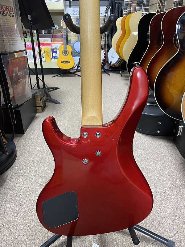 ＷＡＳＨＢＵＲＮ ＸＢ－２００ Washburn XB-200 - Red with Case | Reverb Canada