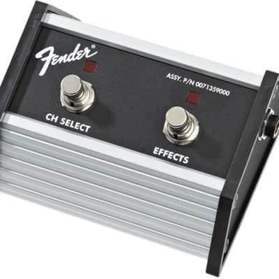 Fender 2-Button Footswitch: Channel Select / Effects On/Off with 1/4" Jack image 1