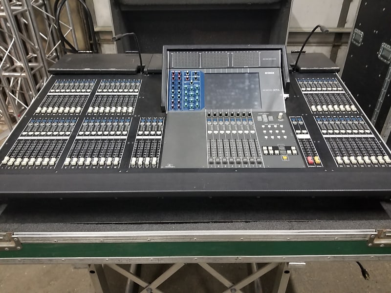 Two Yamaha M7CL 48 Channel Console Package FOH/MON w/external clocks, extra P/S, Cases image 1