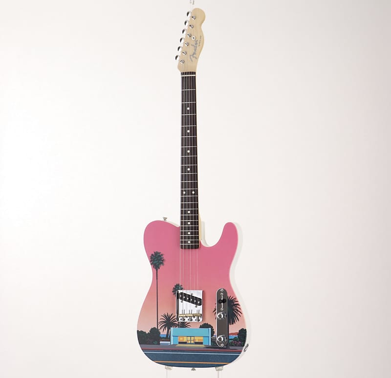 Fender Made in Japan Art Canvas Esquire Hiroshi Nagai No2