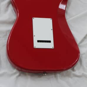 Crate Electra Electric Guitar Double Cut HSS Stratocaster Fat Strat Style - Red Finish image 12