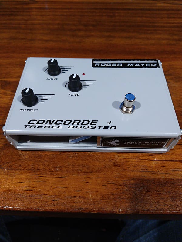 Roger Mayer Concorde + Treble Booster