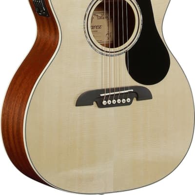 Alvarez RF26CE Regent OM/Folk Acoustic-Electric Guitar, Natural w/ Deluxe Bag image 2