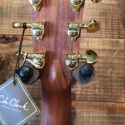 Cole Clark Cole Clark Fat Lady 2 Acoustic-Electric Guitar - Bunya / European Spalted Maple 2020 Soli image 7