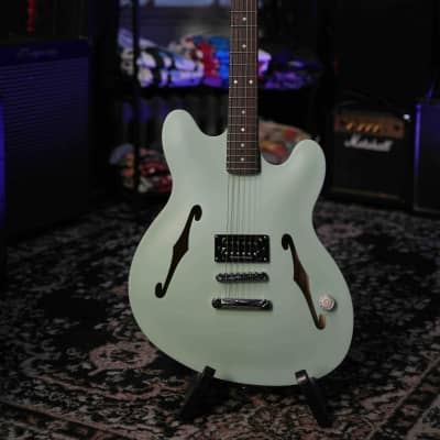 Fender Delonge Starcaster, Rosewood Fingerboard, Chrome Hardware, Surf Green image 1