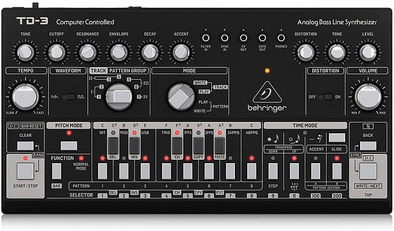 Behringer TD-3 Analog Bass Line Synthesizer | Reverb