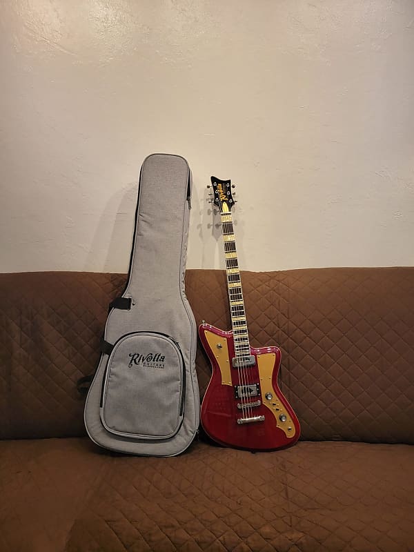 Rivolta MONDATA BARITONE VII Chambered Mahogany Body Maple Neck 6-String Electric Guitar w/Premium Soft Case image 1