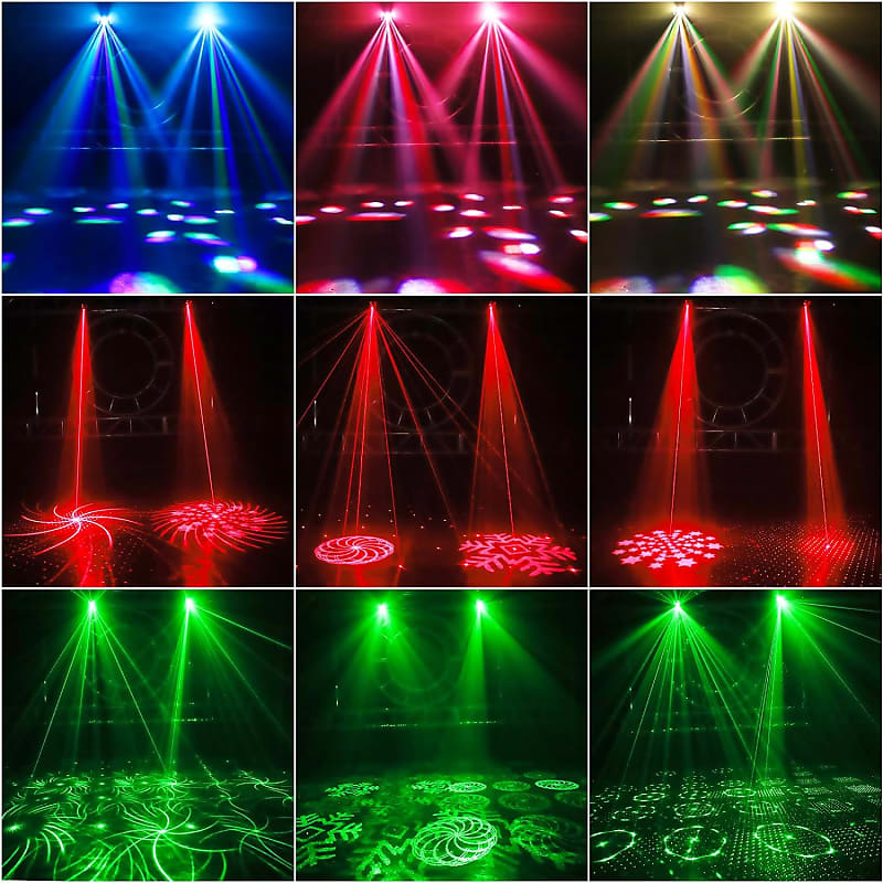 Dj Lights 100W Bee Eye Light Uv Strobe Stage Light Led Sound Activated Rave  Light, 14 Ch Dmx512 And Remote Control For Halloween Birthday Party