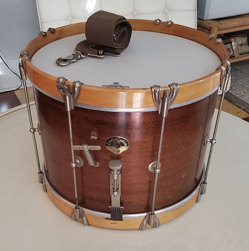 Leedy & Ludwig 14x10 Single Tension Marching Snare / 1950's image 1