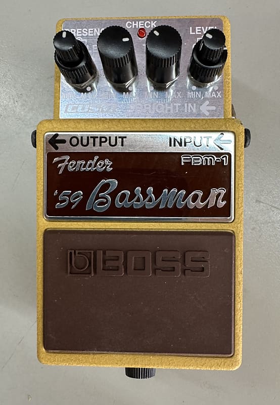 Boss FBM-1 Fender '59 Bassman 2007 - Present - Tan | Reverb