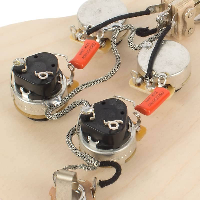 Golden Age Pre-wired Harness for Gibson SG with Push-pull Pots