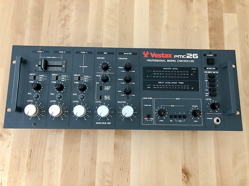 Vestax PMC 26 Professional Rotary House Mixer 90s Classic