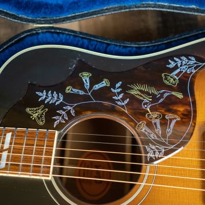 Gibson Custom Shop Hummingbird VS 2010 Vintage Sunburst Acoustic Electric Guitar w/ OHSC image 3