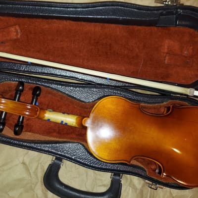 Suzuki Etude Knilling 220 size 1/16 violin, Japan, Very Good Condition, w Case & Bow image 4