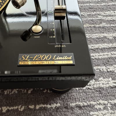 Technics SL-1200LTD Gold Limited Edition Direct Drive Turntable No 2927 in original box image 10