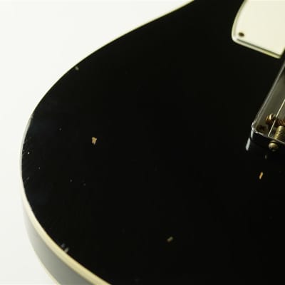 Fender Custom Shop Masterbuilt Vincent Van Trigt 1963 Custom Telecaster Journeyman Relic 2020 - Aged Black [BG] image 9
