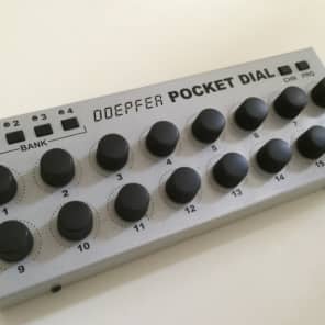 Doepfer Pocket Dial Rare MIDI Controller with 16 Rotary Reverb