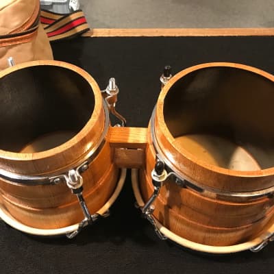 Valje Percussion Vintage Bongos Concert 7.5 and 8.5 With Bag image 3