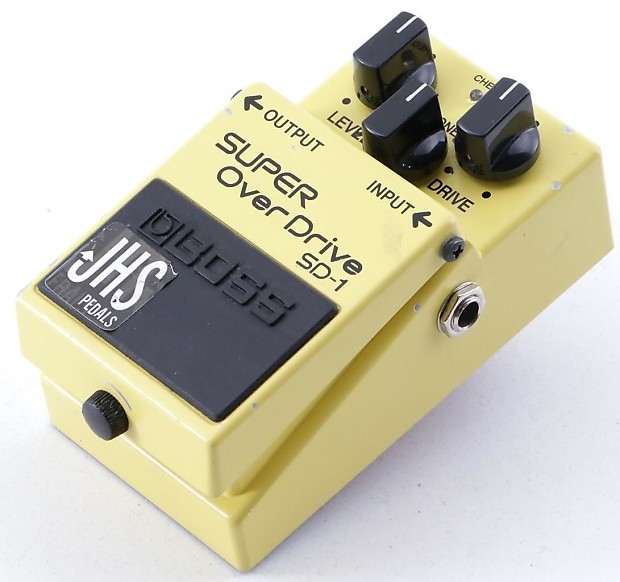 JHS Boss SD-1 Super Overdrive with 