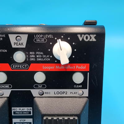 Vox VLL-1 Lil' Looper Multi Guitar Effect Pedal Phrase Sampler Bass Overdrive image 3