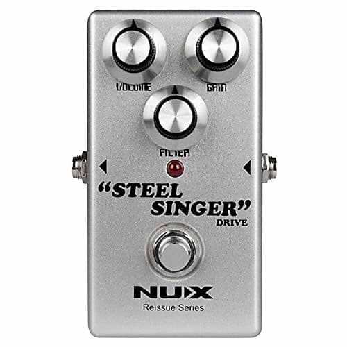 NUX Steel Singer Drive pedal overdrive effect pedal with the tonal character of the boutique amp from California image 1