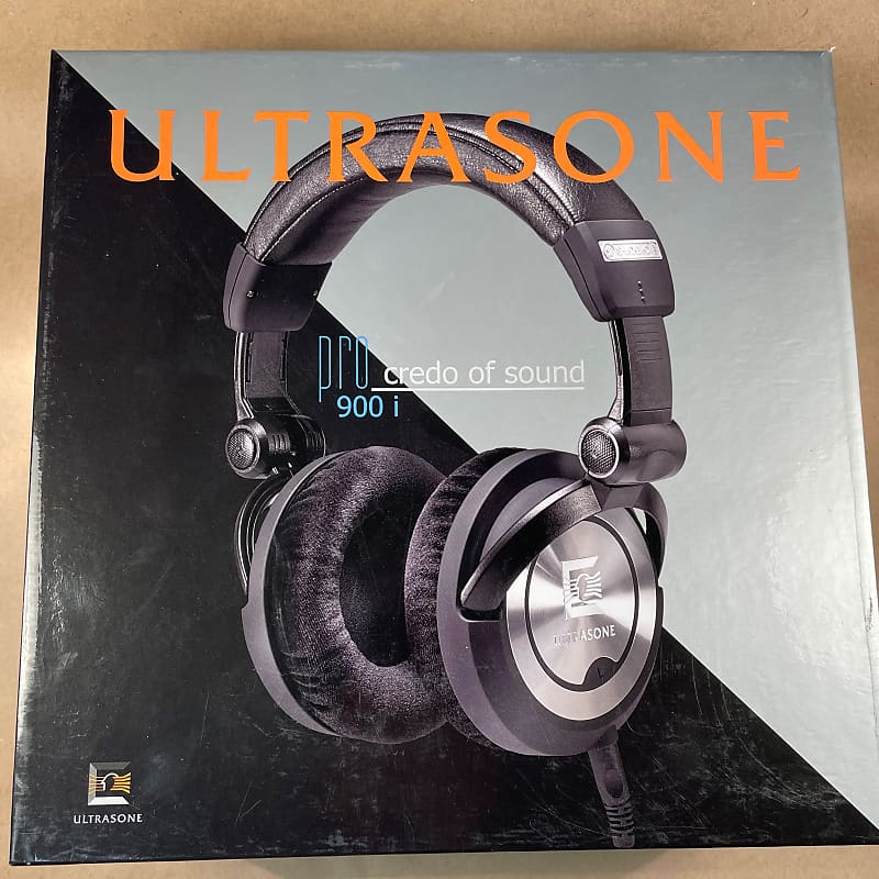 Ultrasone PRO 900i Foldable, Closed-Back Professional Headphones, S-Logic Natural Surround Sound image 1