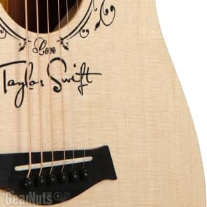 Taylor TSBTe Taylor Swift Acoustic-Electric Guitar - Natural Sitka Spruce image 5