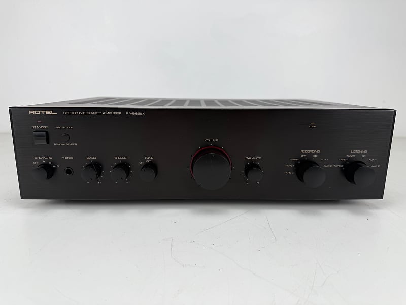 Rotel RA - 985BX Stereo Integrated Amplifier - 100 watt into 8 ohm  			
