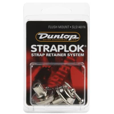 STRAPLOK® STRAP RETAINERS FLUSH MOUNT - BLACK OXIDE - Dunlop