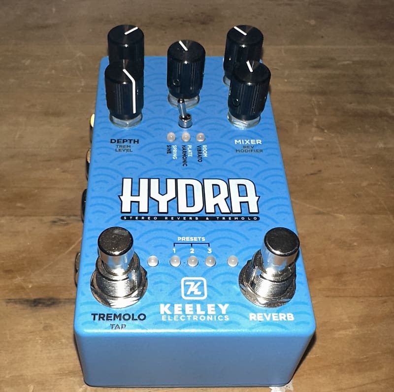 Keeley Hydra Stereo Reverb & Tremolo