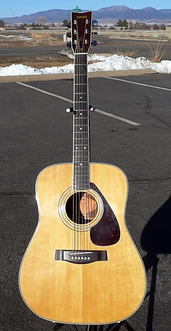Vintage 70's Yamaha FG-201 Acoustic Guitar - Made in Japan - Shop Setup  Plays / Sounds Great - VGC