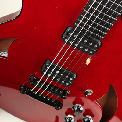 Marchione Semi-Hollow Stop Tail piece Red 2012 image 10