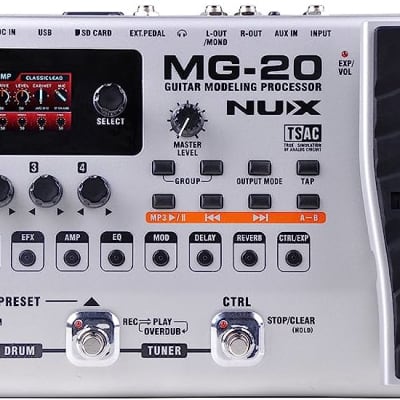 NuX MG-20 Guitar Modeling Processor - Authorized Dealer image 1