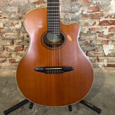 Yamaha APX Series APX-7CN Acoustic/Electric Classical Nylon String Guitar |  Reverb